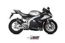 MIVV A.019 Aprilia RSV4 (2021+) Slip-on Exhaust "SR-1" (black; not approved) – Accessories in Desmoheart – an Motorcycle Aftermarket Parts & Accessories Online Shop