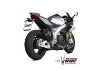 MIVV A.019 Aprilia RSV4 (2021+) Slip-on Exhaust "SR-1" (black; not approved) – Accessories in Desmoheart – an Motorcycle Aftermarket Parts & Accessories Online Shop
