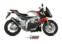 MIVV A.012 Aprilia TuonoV4 1100(18/20) Slip-on Exhaust "Speed Edge" (black; approved) – Accessories in Desmoheart – an Motorcycle Aftermarket Parts & Accessories Online Shop