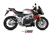 MIVV A.012 Aprilia TuonoV4 1100(18/20) Slip-on Exhaust "MK3" (black; not approved) – Accessories in Desmoheart – an Motorcycle Aftermarket Parts & Accessories Online Shop