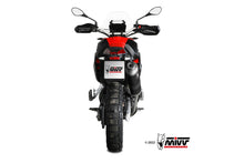 MIVV A.017 Aprilia Tuareg 660 (2022+) Slip-on Exhaust "Dakar" (black; approved) – Accessories in Desmoheart – an Motorcycle Aftermarket Parts & Accessories Online Shop
