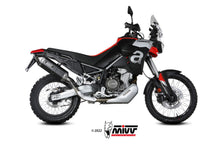 MIVV A.017 Aprilia Tuareg 660 (2022+) Slip-on Exhaust "Speed Edge" (black; approved) – Accessories in Desmoheart – an Motorcycle Aftermarket Parts & Accessories Online Shop