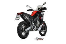 MIVV A.017 Aprilia Tuareg 660 (2022+) Slip-on Exhaust "Speed Edge" (black; approved) – Accessories in Desmoheart – an Motorcycle Aftermarket Parts & Accessories Online Shop
