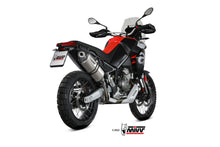 MIVV A.017 Aprilia Tuareg 660 (2022+) Slip-on Exhaust "Speed Edge" (Titanium; approved) – Accessories in Desmoheart – an Motorcycle Aftermarket Parts & Accessories Online Shop