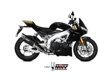 MIVV A.015 Aprilia Tuono V4 1100 (2021+) Slip-on Exhaust "SR-1" (black; approved) – Accessories in Desmoheart – an Motorcycle Aftermarket Parts & Accessories Online Shop
