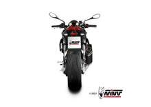 MIVV A.015 Aprilia Tuono V4 1100 (2021+) Slip-on Exhaust "SR-1" (black; approved) – Accessories in Desmoheart – an Motorcycle Aftermarket Parts & Accessories Online Shop