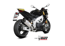 MIVV A.015 Aprilia Tuono V4 1100 (2021+) Slip-on Exhaust "SR-1" (titanium; approved) – Accessories in Desmoheart – an Motorcycle Aftermarket Parts & Accessories Online Shop