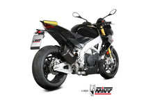 MIVV A.019 Aprilia Tuono V4 1100 (2021+) Slip-on Exhaust "SR-1" (black; not approved) – Accessories in Desmoheart – an Motorcycle Aftermarket Parts & Accessories Online Shop
