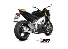 MIVV A.019 Aprilia Tuono V4 1100 (2021+) Slip-on Exhaust "SR-1" (titanium; not approved) – Accessories in Desmoheart – an Motorcycle Aftermarket Parts & Accessories Online Shop
