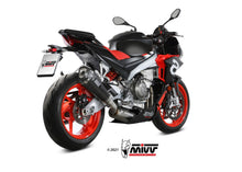 MIVV A.013 Aprilia Tuono660 (2021+) Full System Steel High Exhaust "Delta Race" (carbon; approved) – Accessories in Desmoheart – an Motorcycle Aftermarket Parts & Accessories Online Shop