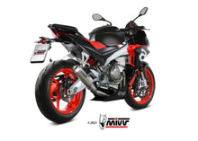 MIVV X.AP.0001 Aprilia Tuono660 (2021+) Full System Steel High Exhaust (stainless steel; not approved) – Accessories in Desmoheart – an Motorcycle Aftermarket Parts & Accessories Online Shop
