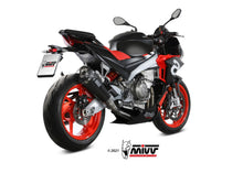 MIVV X.AP.0001 Aprilia Tuono660 (2021+) Full System Steel High Exhaust (steel black; not approved) – Accessories in Desmoheart – an Motorcycle Aftermarket Parts & Accessories Online Shop