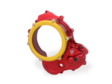 CNC RACING CA510 Ducati Hypermotard 698 Mono (2024+) Oil Bath Clear Clutch Cover (bi-color) – Accessories in Desmoheart – an Motorcycle Aftermarket Parts & Accessories Online Shop