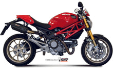 MIVV D.025 Ducati Monster 1100 (08/10) Dual Slip-on Exhaust "Suono" (black; approved) – Accessories in Desmoheart – an Motorcycle Aftermarket Parts & Accessories Online Shop