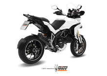 MIVV D.027 Ducati Multistrada 1200 (10/14) Slip-on Exhaust "Suono" (black; approved) – Accessories in Desmoheart – an Motorcycle Aftermarket Parts & Accessories Online Shop