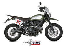 MIVV D.035 Ducati Scrambler 800 (15/20) Slip-on Exhaust "Delta Race" (black; approved) – Accessories in Desmoheart – an Motorcycle Aftermarket Parts & Accessories Online Shop