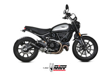 MIVV D.050 Ducati Scrambler 800 (21/22) Slip-on Exhaust "X-M1" (black; approved) – Accessories in Desmoheart – an Motorcycle Aftermarket Parts & Accessories Online Shop