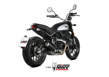 MIVV D.050 Ducati Scrambler 800 (21/22) Slip-on Exhaust "X-M1" (black; approved) – Accessories in Desmoheart – an Motorcycle Aftermarket Parts & Accessories Online Shop