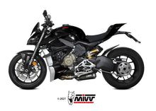 MIVV D.047 Ducati Streetfighter V4 (20/22) Dual Slip-on Exhaust "X-M1" (black; not approved) – Accessories in Desmoheart – an Motorcycle Aftermarket Parts & Accessories Online Shop