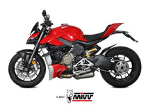 MIVV D.047 Ducati Streetfighter V4 (20/22) Dual Slip-on Exhaust "X-M1" (titanium; not approved) – Accessories in Desmoheart – an Motorcycle Aftermarket Parts & Accessories Online Shop