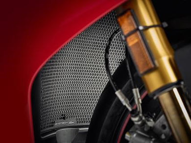 EVOTECH Ducati Panigale V4 Radiator Guard Set – Accessories in Desmoheart – an Motorcycle Aftermarket Parts & Accessories Online Shop