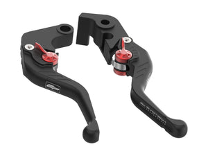 EVOTECH Aprilia Dorsoduro 750 / 900 / Shiver 900 / SL 750 (07/21) Handlebar Lever Set "Evo" (folding; short) – Accessories in Desmoheart – an Motorcycle Aftermarket Parts & Accessories Online Shop