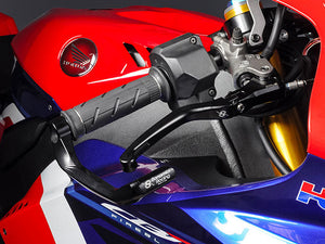 LPRR_B - BONAMICI RACING MV Agusta Brutale 675 / 800 (2012+) Aluminium Brake Lever Protection (including adapter)