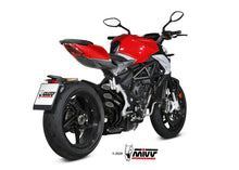 MIVV V.003 MV AGUSTA BRUTALE 800 / RR (2017+) Slip-on Exhaust "Speed Edge" (black; approved) – Accessories in Desmoheart – an Motorcycle Aftermarket Parts & Accessories Online Shop