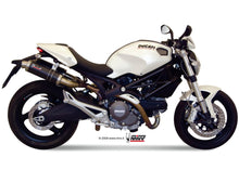 MIVV D.023 Ducati Monster 696 (08/14) Dual Slip-on Exhaust "GP" (carbon; approved) – Accessories in Desmoheart – an Motorcycle Aftermarket Parts & Accessories Online Shop