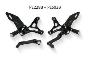 PE228 - CNC RACING MV Agusta Dragster 800 (2017+) Adjustable Rearset – Accessories in Desmoheart – an Motorcycle Aftermarket Parts & Accessories Online Shop