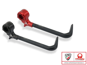 PLM01PR - CNC RACING Aprilia RSV / Tuono Racing Brake Lever Guard (Pramac edition; including adapter)