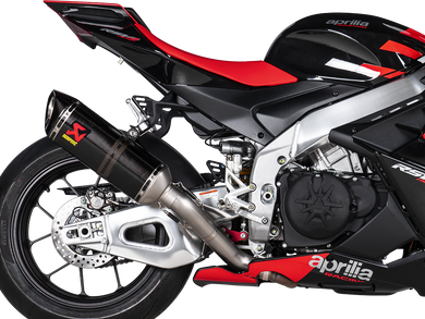 AKRAPOVIC S-A10SO13-RC Aprilia RSV4 / Tuono V4 (2021+) Slip-on Exhaust (carbon) – Accessories in Desmoheart – an Motorcycle Aftermarket Parts & Accessories Online Shop