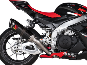 AKRAPOVIC S-A10SO13-RC Aprilia RSV4 / Tuono V4 (2021+) Slip-on Exhaust (carbon) – Accessories in Desmoheart – an Motorcycle Aftermarket Parts & Accessories Online Shop