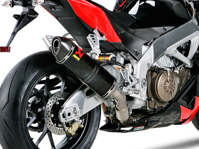 AKRAPOVIC S-A10SO6-ZC Aprilia RSV4 / Tuono V4 Slip-on Exhaust (carbon) – Accessories in Desmoheart – an Motorcycle Aftermarket Parts & Accessories Online Shop