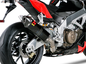 AKRAPOVIC S-A10SO6-ZC Aprilia RSV4 / Tuono V4 Slip-on Exhaust (carbon) – Accessories in Desmoheart – an Motorcycle Aftermarket Parts & Accessories Online Shop