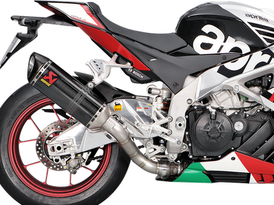 AKRAPOVIC S-A10SO8-RC Aprilia RSV4 (15/16) Slip-on Exhaust (carbon) – Accessories in Desmoheart – an Motorcycle Aftermarket Parts & Accessories Online Shop