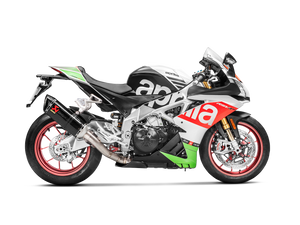 AKRAPOVIC S-A10SO9-RC Aprilia RSV4 / Tuono V4 (17/20) Slip-on Exhaust (carbon) – Accessories in Desmoheart – an Motorcycle Aftermarket Parts & Accessories Online Shop