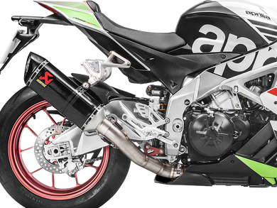 AKRAPOVIC S-A10SO9-RC Aprilia RSV4 / Tuono V4 (17/20) Slip-on Exhaust (carbon) – Accessories in Desmoheart – an Motorcycle Aftermarket Parts & Accessories Online Shop