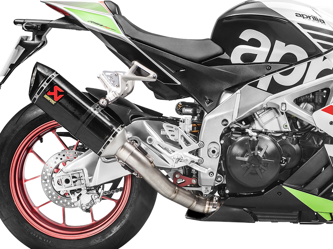 AKRAPOVIC S-A10SO9-RC Aprilia RSV4 / Tuono V4 (17/20) Slip-on Exhaust (carbon) – Accessories in Desmoheart – an Motorcycle Aftermarket Parts & Accessories Online Shop