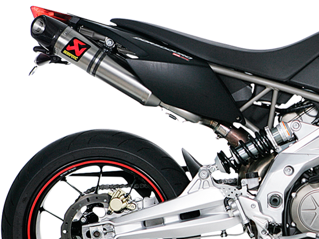 AKRAPOVIC S-A7SO2-HDT Aprilia Dorsoduro 750 (08/15) Slip-on Exhaust (titanium) – Accessories in Desmoheart – an Motorcycle Aftermarket Parts & Accessories Online Shop