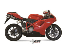 MIVV UD.021 Ducati 848 (07/13) Dual Slip-on Underseat Exhaust "Suono" (stainless steel; approved) – Accessories in Desmoheart – an Motorcycle Aftermarket Parts & Accessories Online Shop