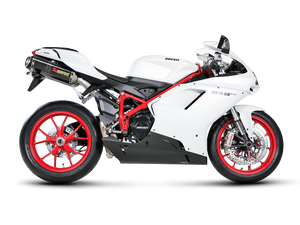 AKRAPOVIC S-D10SO3-ZC Ducati 848 EVO (2014+) Slip-on Exhaust (carbon) – Accessories in Desmoheart – an Motorcycle Aftermarket Parts & Accessories Online Shop