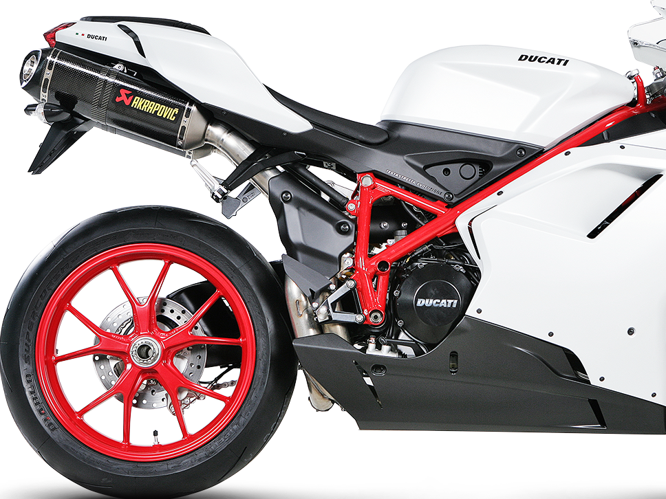 AKRAPOVIC S-D10SO3-ZC Ducati 848 EVO (2014+) Slip-on Exhaust (carbon) – Accessories in Desmoheart – an Motorcycle Aftermarket Parts & Accessories Online Shop