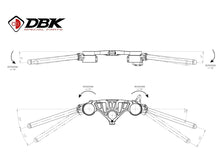 DBK DUCABIKE BSRA5310V4 Ducati Panigale V4 / V4S (2018+) Adjustable GP Clip-ons (H+10mm; off set 15 mm.) – Accessories in Desmoheart – an Motorcycle Aftermarket Parts & Accessories Online Shop