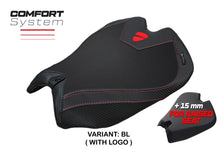 TAPPEZZERIA ITALIA Ducati Panigale V4 (2025+) Comfort Seat Cover "Argenta High" – Accessories in Desmoheart – an Motorcycle Aftermarket Parts & Accessories Online Shop