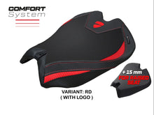 TAPPEZZERIA ITALIA Ducati Panigale V4 (2025+) Comfort Seat Cover "Argenta High" – Accessories in Desmoheart – an Motorcycle Aftermarket Parts & Accessories Online Shop