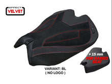 TAPPEZZERIA ITALIA Ducati Panigale V4 (2025+) Velvet Seat Cover "Argenta High" – Accessories in Desmoheart – an Motorcycle Aftermarket Parts & Accessories Online Shop