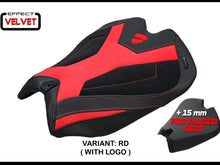 TAPPEZZERIA ITALIA Ducati Panigale V4 (2025+) Velvet Seat Cover "Argenta High" – Accessories in Desmoheart – an Motorcycle Aftermarket Parts & Accessories Online Shop