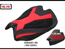 TAPPEZZERIA ITALIA Ducati Panigale V4 (2025+) Velvet Seat Cover "Argenta High" – Accessories in Desmoheart – an Motorcycle Aftermarket Parts & Accessories Online Shop