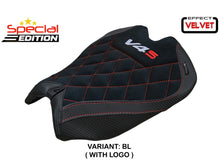 TAPPEZZERIA ITALIA Ducati Panigale V4 (2025+) Special Edition Velvet Seat Cover "Argenta" – Accessories in Desmoheart – an Motorcycle Aftermarket Parts & Accessories Online Shop